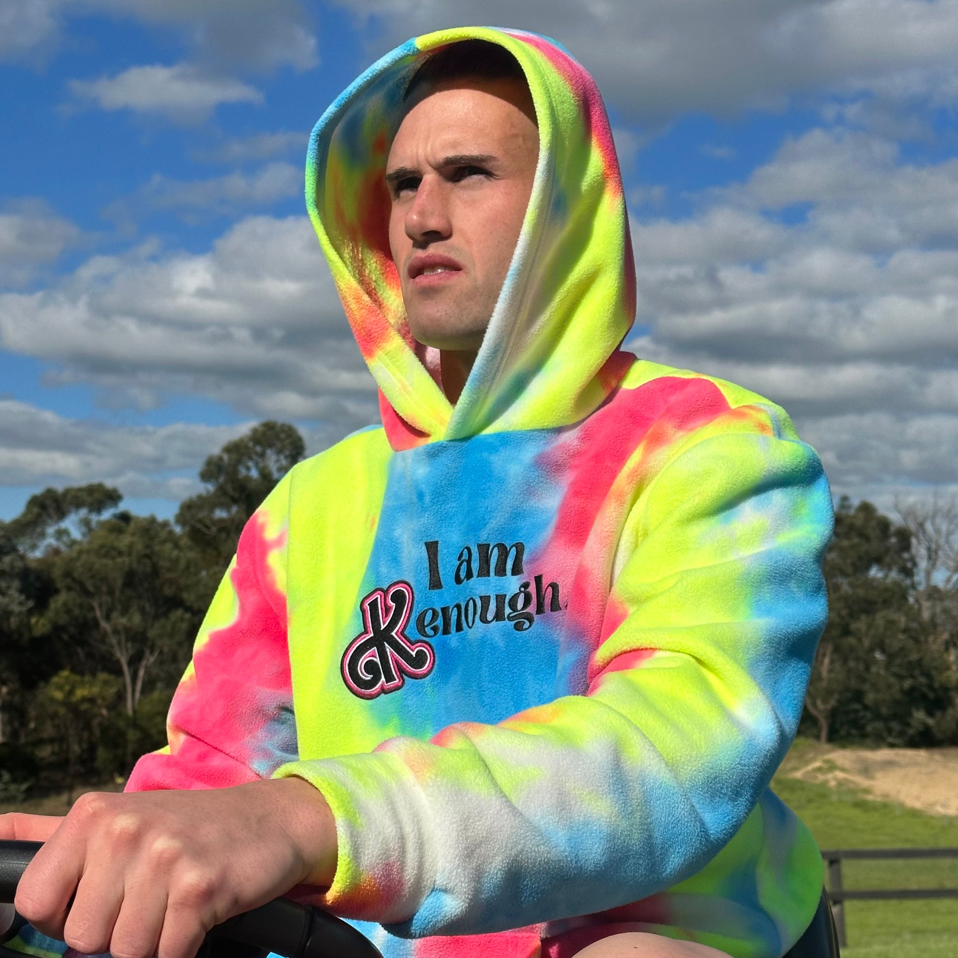 Ryan Gossling Hoodie  Ken Hoodie  Ken  I'm just Ken  I am Kenough  I am enough hoodie  Barbie Movie Merch  Barbie movie  Barbie and Ken  Barbie  I am enough  Hoodie